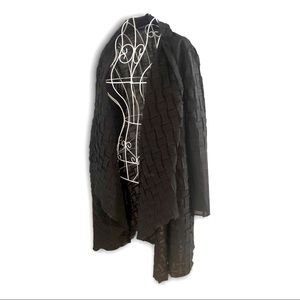 Thanny Italian Brand 3D Textured Sheer Jacket / Cardigan